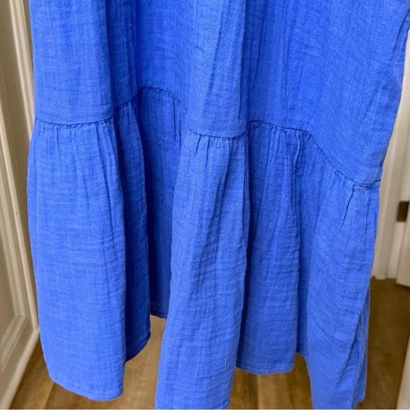 GAP Vibrant Blue Midi Dress - Picture 10 of 11